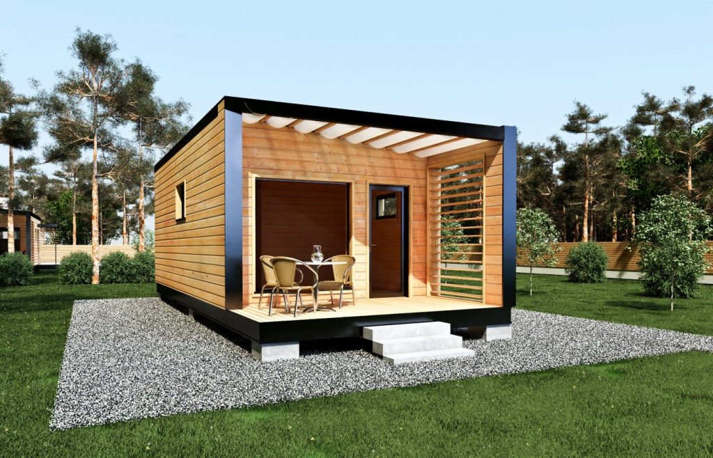 EcoKit: case de lemn